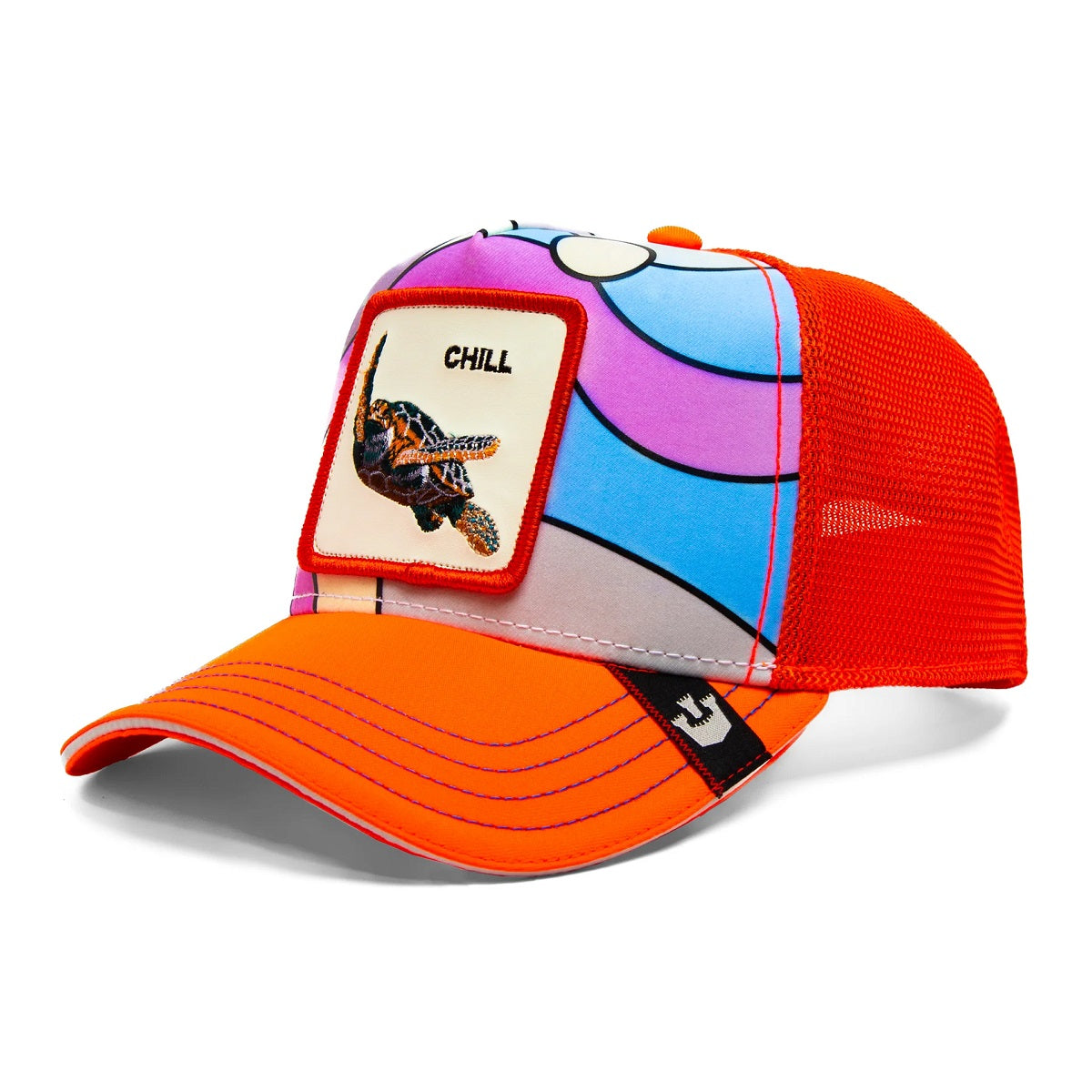 Goorin Bros 2 crush 2 furious trucker cap, Orange