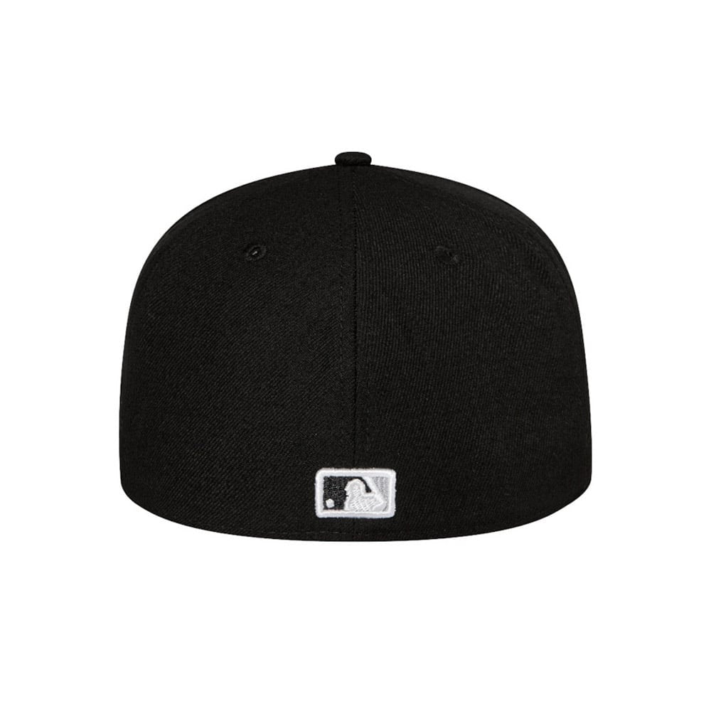 NEW ERA 59fifty kappe chicago white sox ac perf, Schwarz