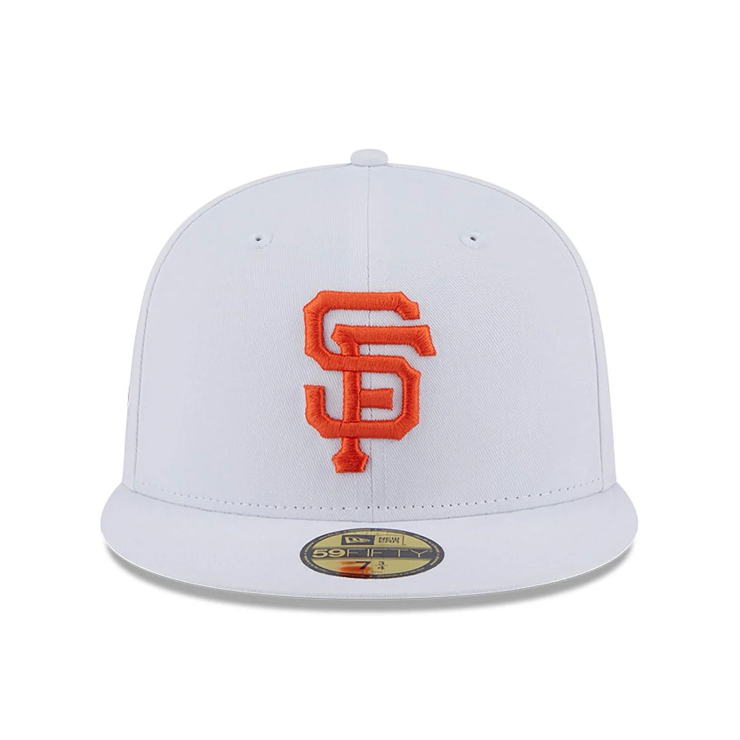 NEW ERA 59fifty kappe san francisco giants team side patch, Weiß