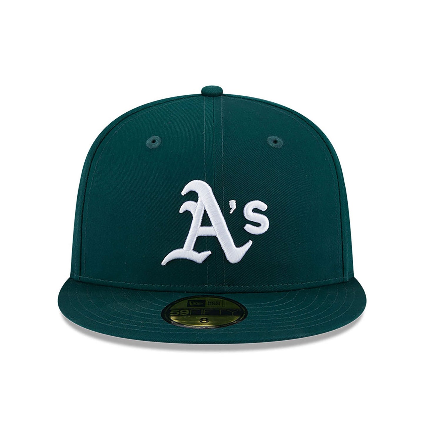 NEW ERA 59fifty kappe oakland athletics team sidepatch, Grün