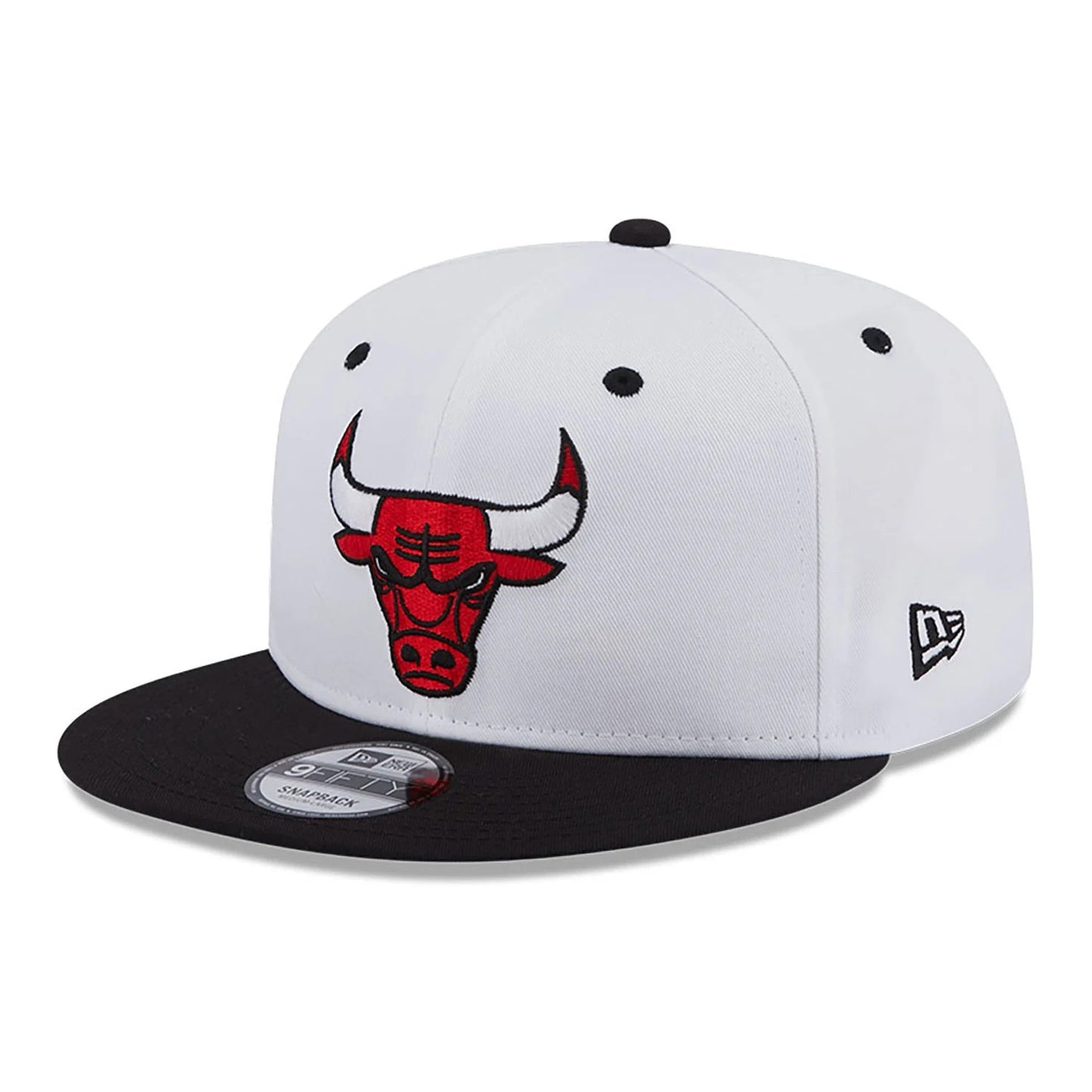 NEW ERA 9fifty kappe chicago bulls white crown patch, Weiß