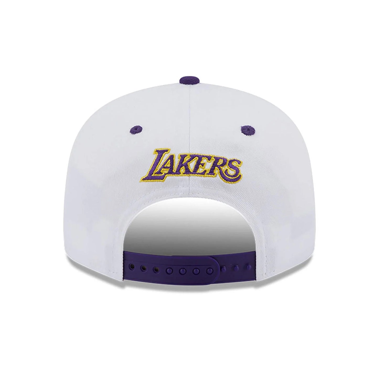 NEW ERA 9fifty kappe la lakers white crown patch, Weiß