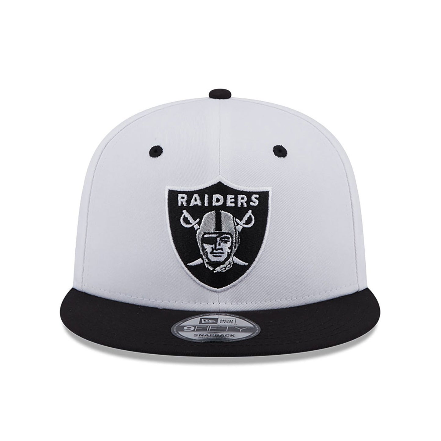 NEW ERA 9fifty kappe las vegas raiders white crown patch, Weiß