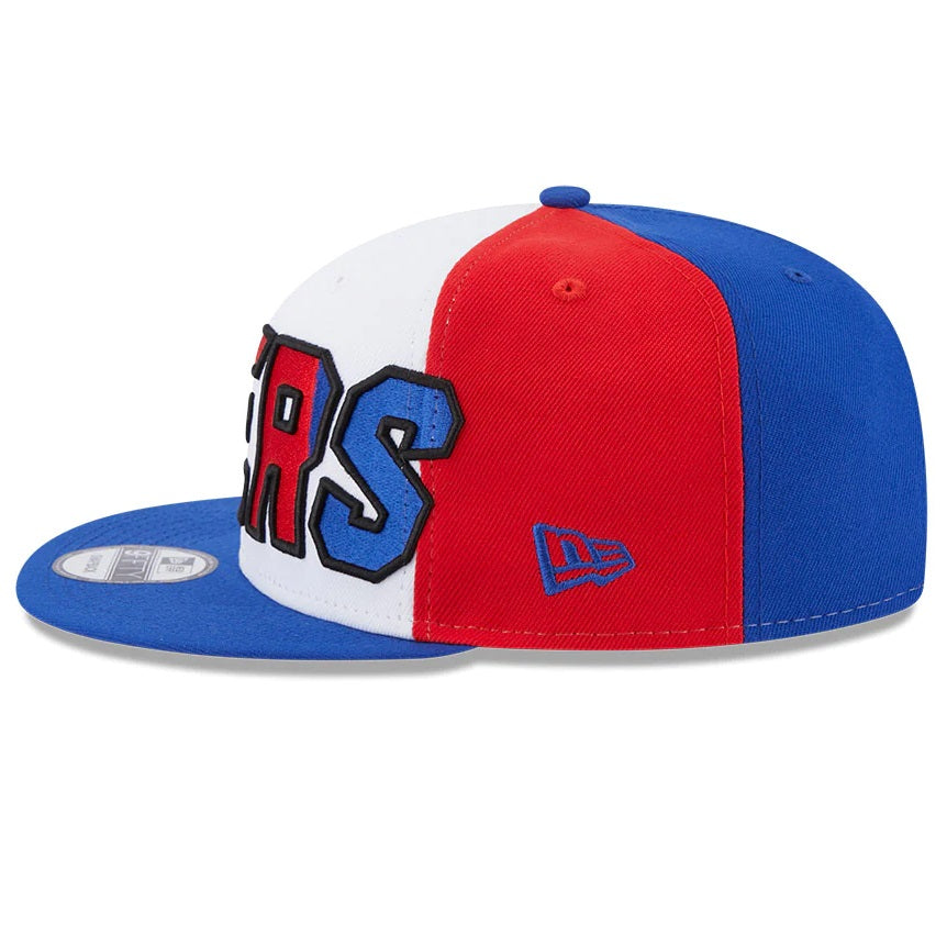 NEW ERA 9fifty kappe philadelphia 76ers nba back half, Blau