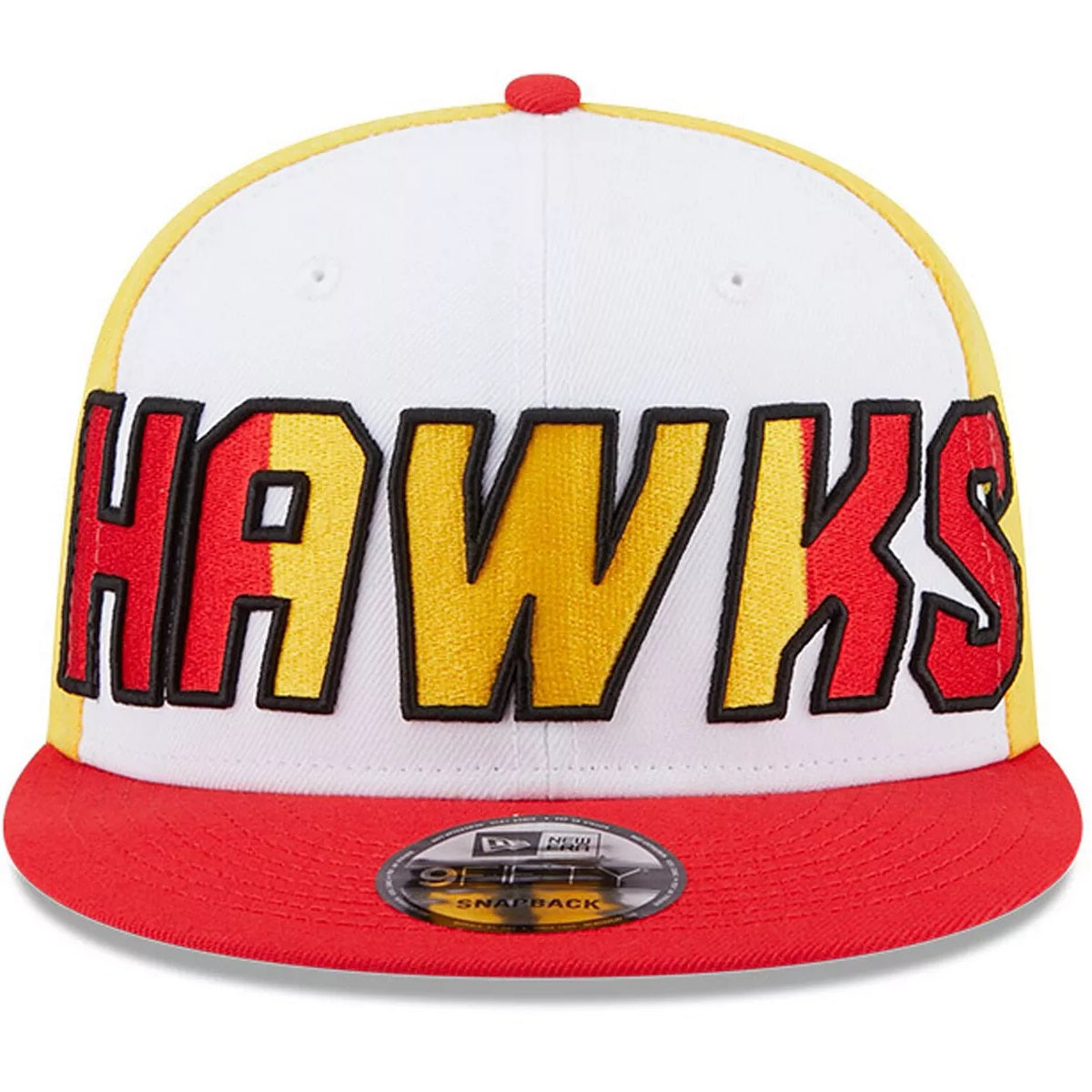 NEW ERA 9fifty kappe atlanta hawks nba back half, Rot