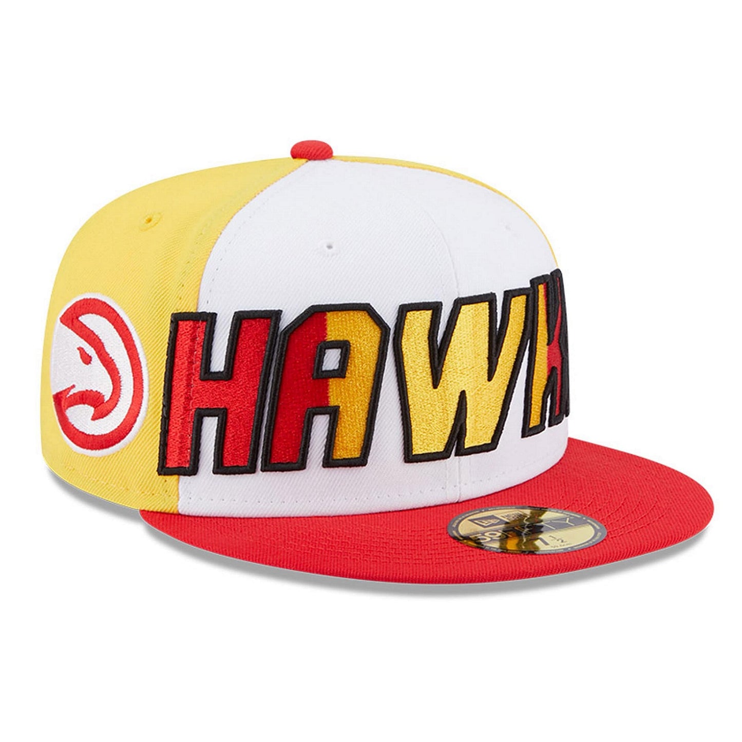 NEW ERA 9fifty kappe atlanta hawks nba back half, Rot