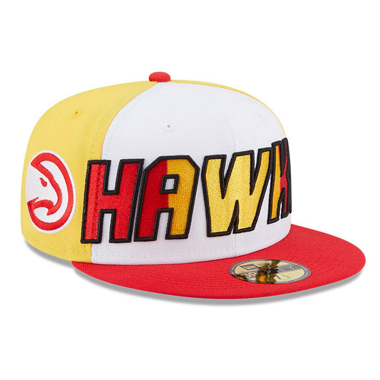 NEW ERA 9fifty kappe atlanta hawks nba back half, Rot