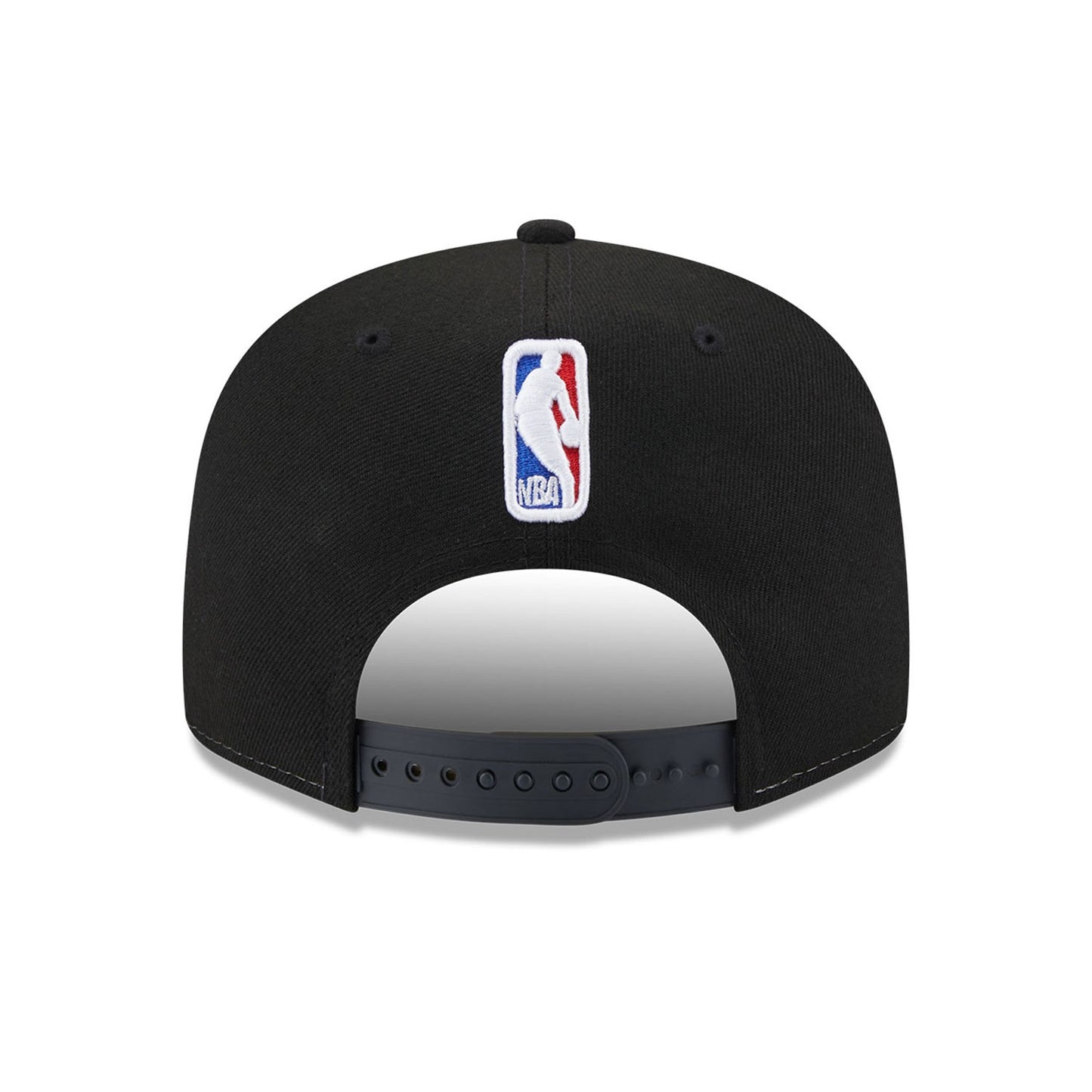 NEW ERA 9fifty kappe brooklyn net nba back half, Schwarz