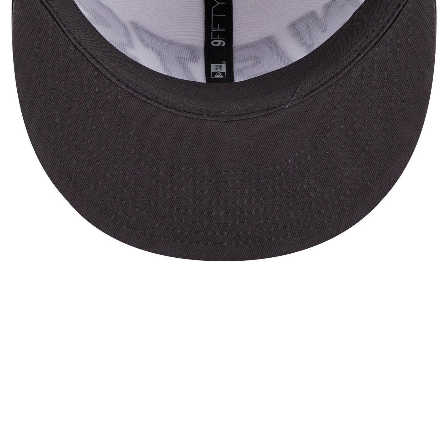 NEW ERA 9fifty kappe brooklyn net nba back half, Schwarz