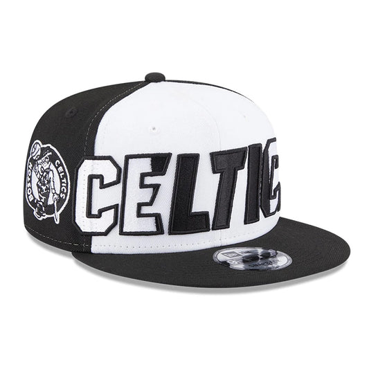 NEW ERA 9fifty kappe boston celtics nba back half schwarz