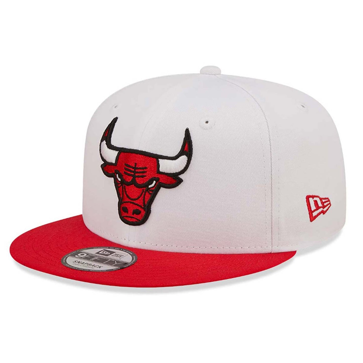 NEW ERA 9fifty kappe chicago bulls white crown team, Weiß