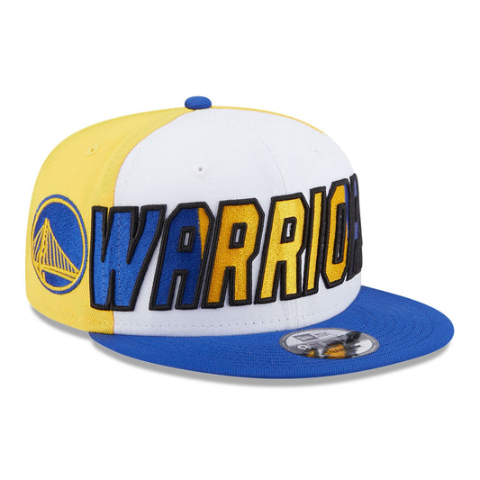 NEW ERA 9fifty kappe golden state warriors nba back half, Blau