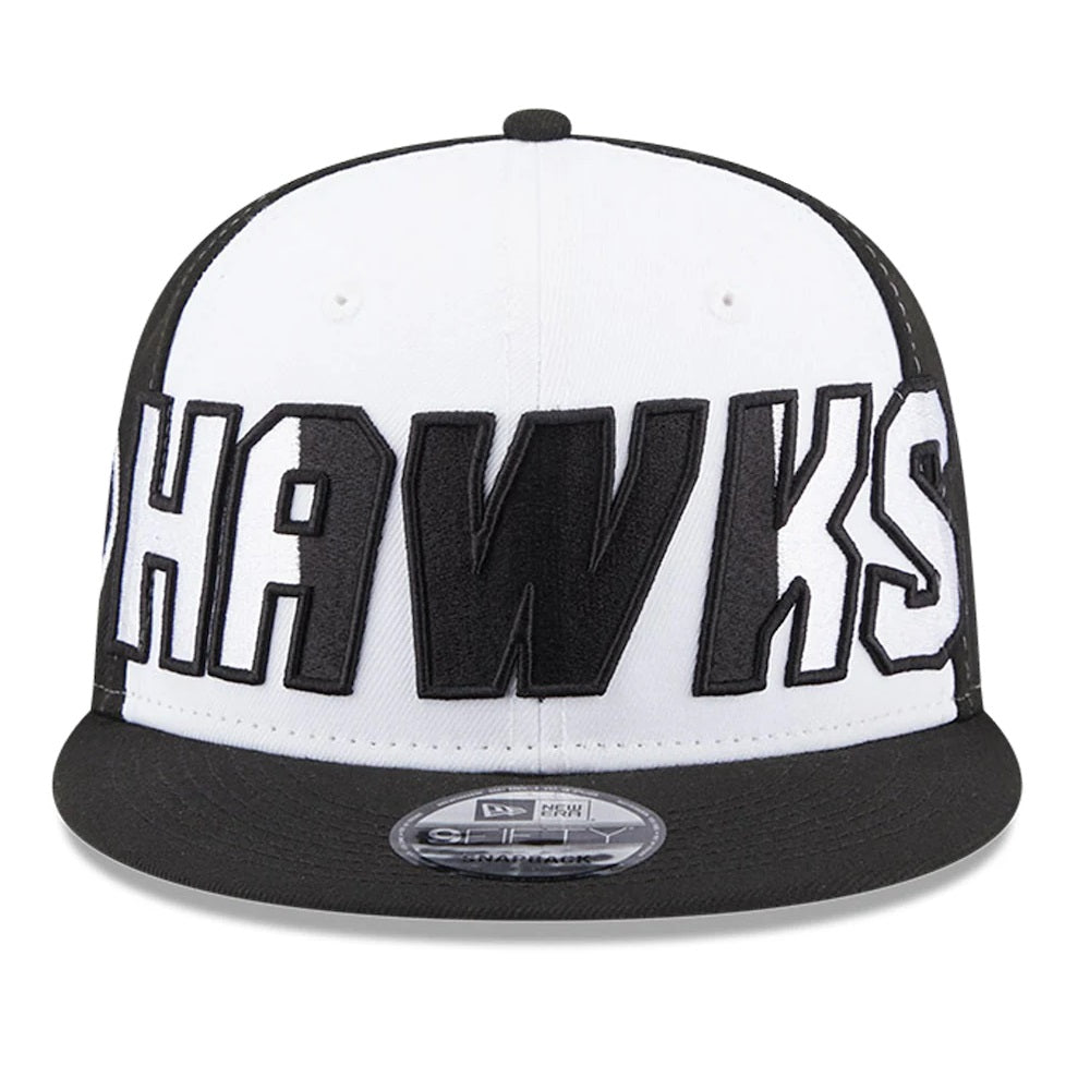 NEW ERA 9fifty kappe atlanta hawks nba back half schwarz