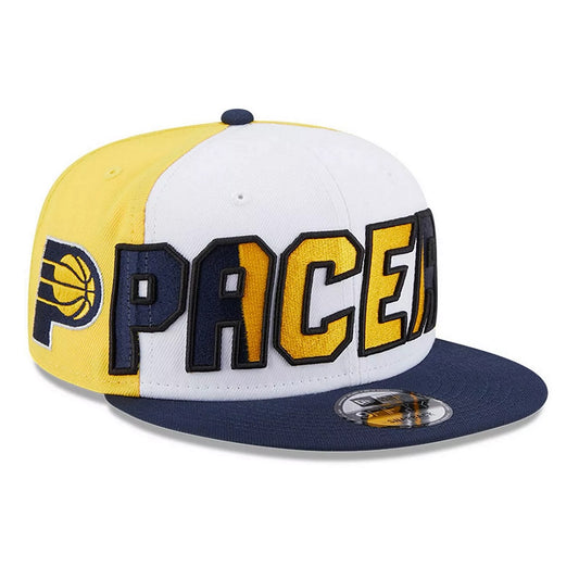 NEW ERA 9fifty kappe indiana pacers nba back half, Blau