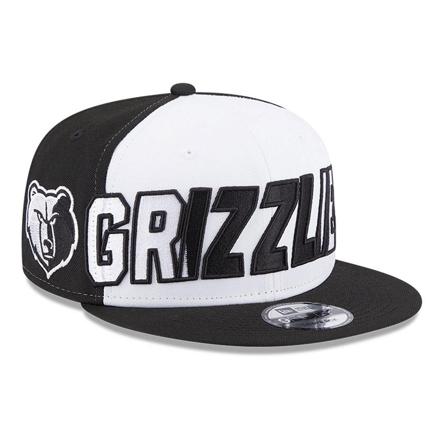 NEW ERA 9fifty kappe Memphis Grizzlies nba back half schwarz