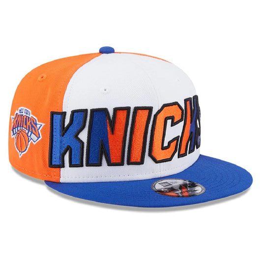 NEW ERA 9fifty kappe new york knicks nba back half, Blau