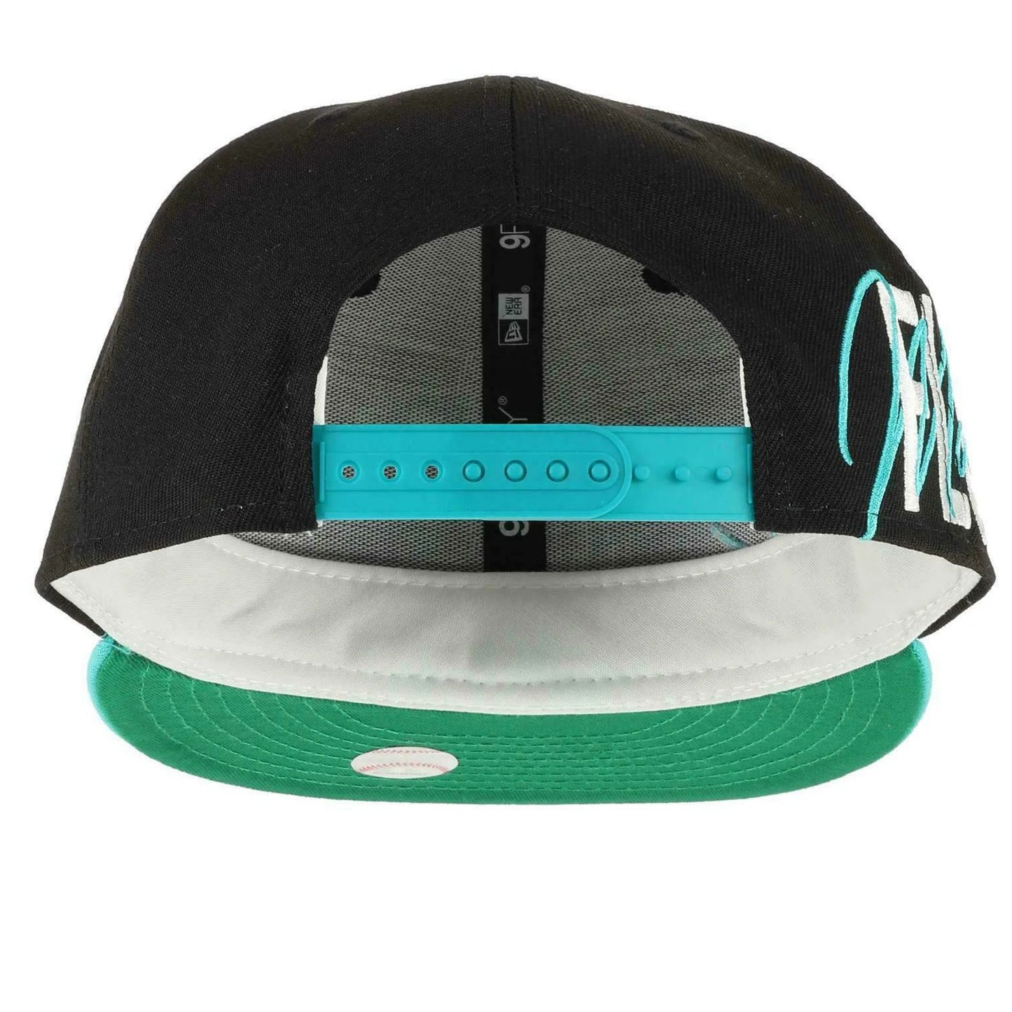 NEW ERA 9fifty kappe florida marlins side font, Schwarz