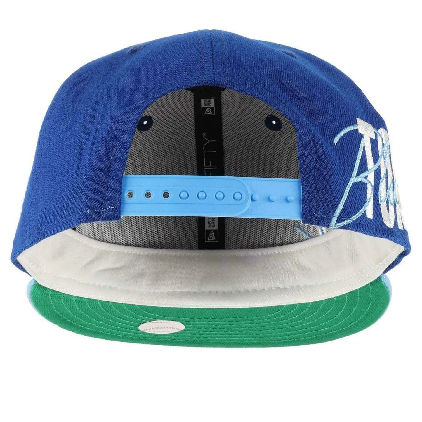 NEW ERA 9fifty kappe toronto blue jays side font, Blau