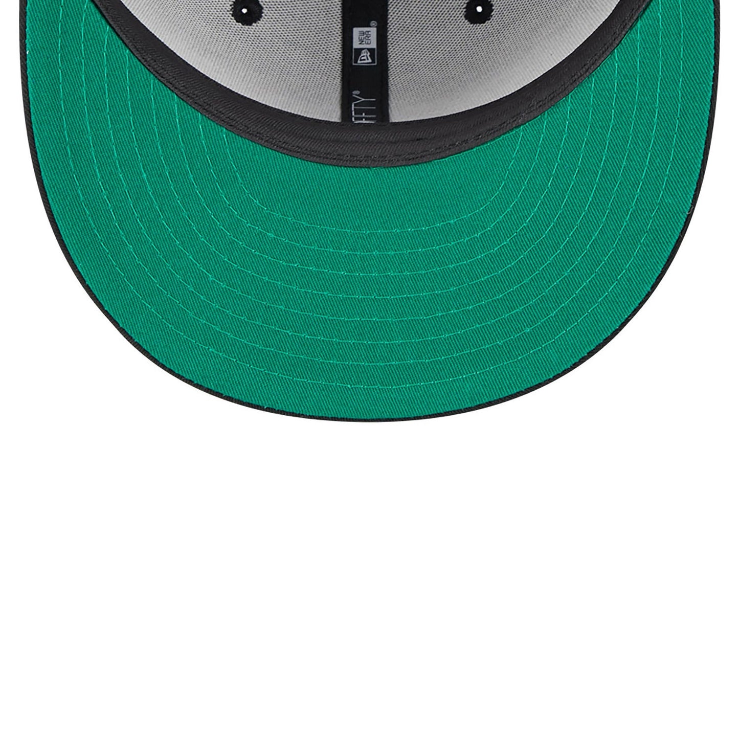 NEW ERA 9fifty kappe boston celtics split logo, Schwarz