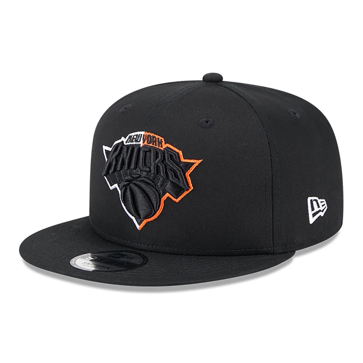 NEW ERA 9fifty kappe new york knicks split logo, Schwarz