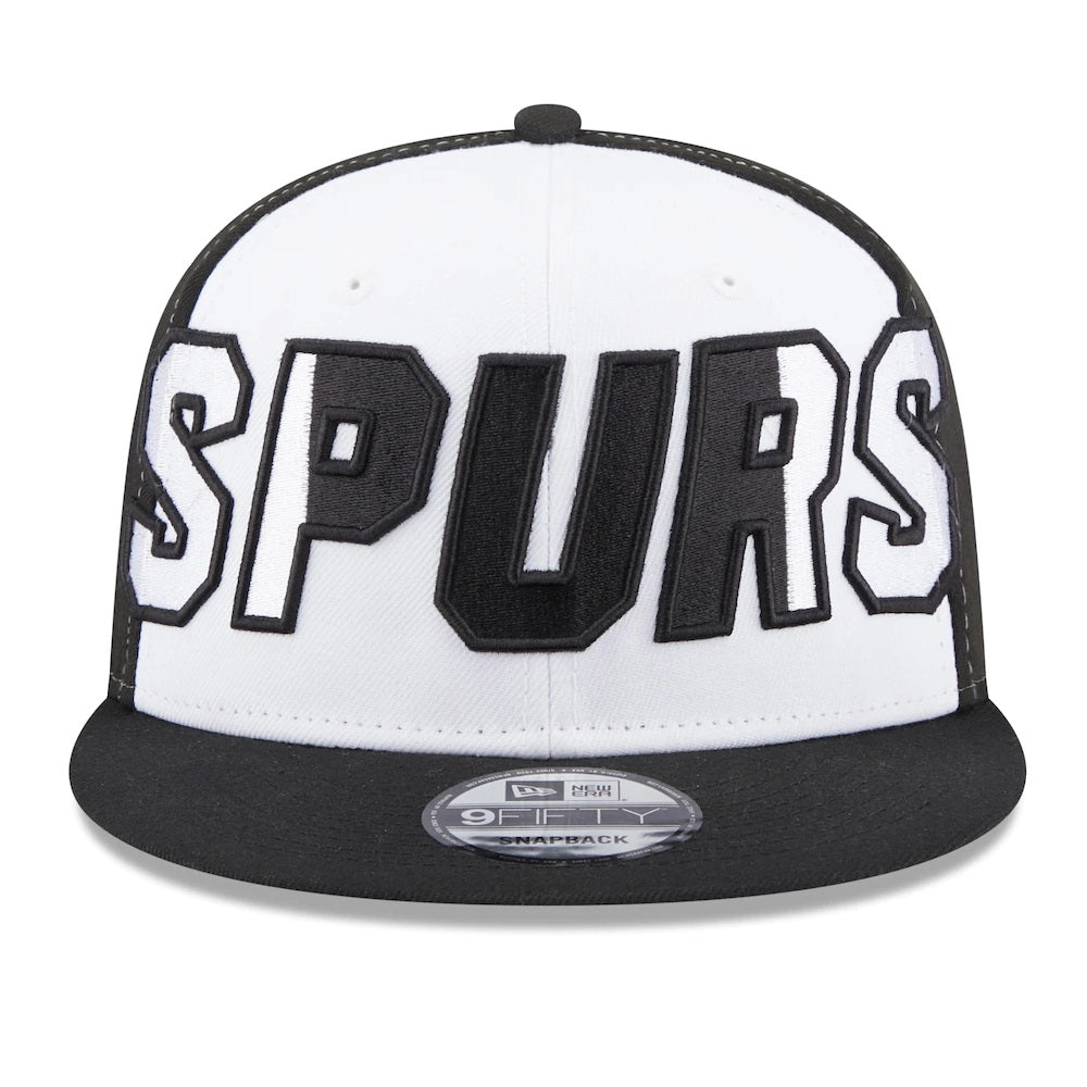 NEW ERA 9fifty kappe san antonio spurs nba back half schwarz