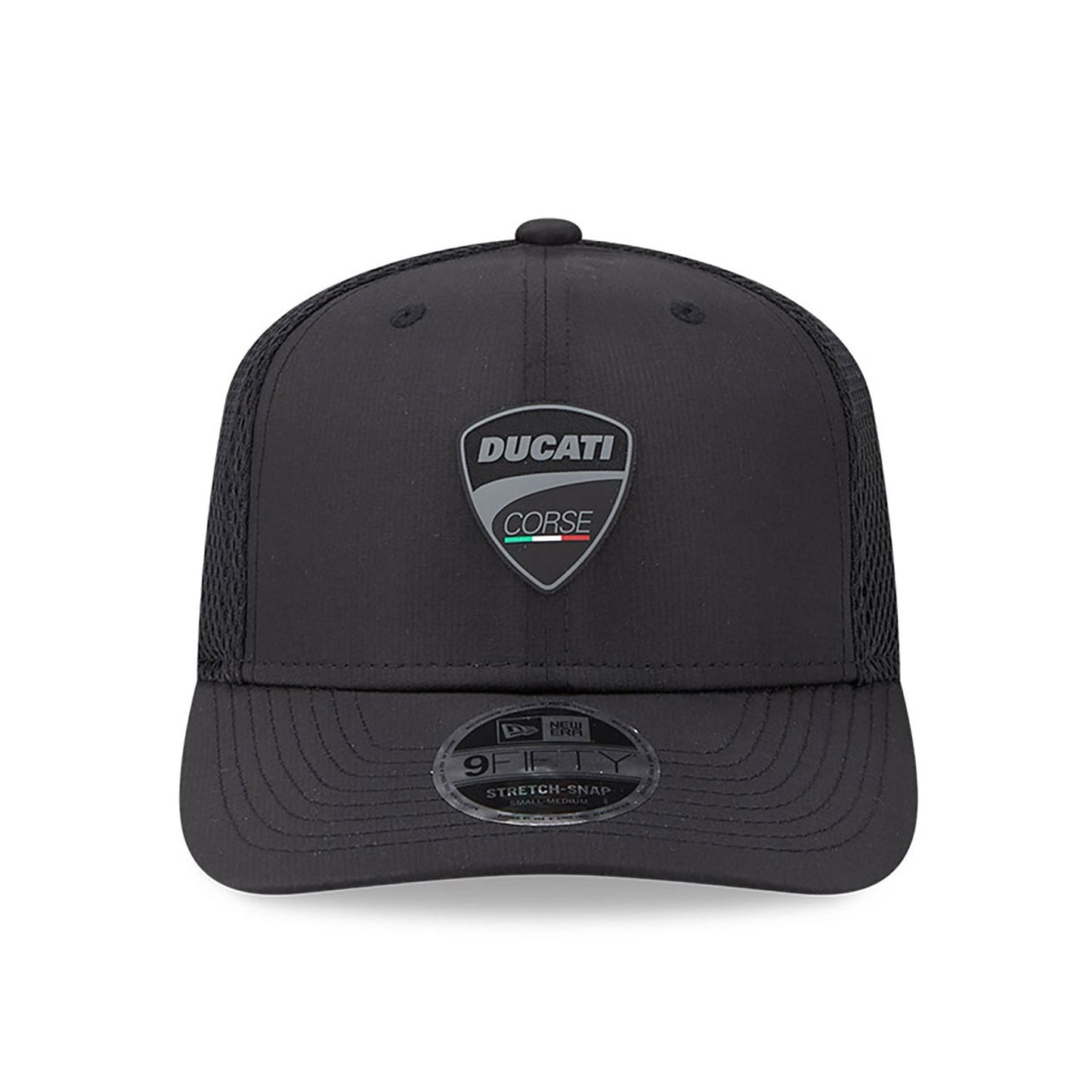 NEW ERA 9fifty kappe ripstop ducati motor, Schwarz