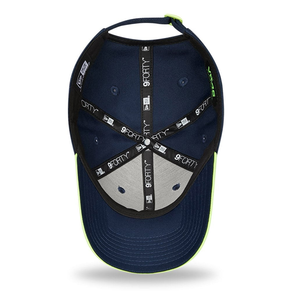 NEW ERA 9forty kappe VR46 repreve flawless, Blau