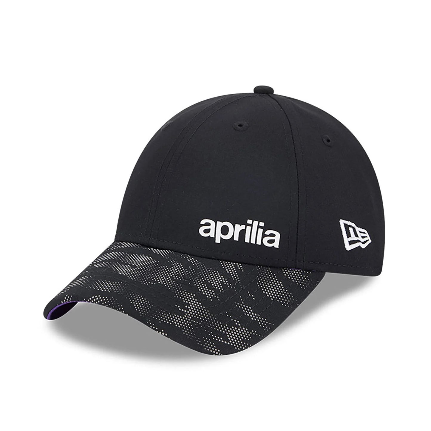 NEW ERA 9forty kappe aprilia reflective visor, Schwarz