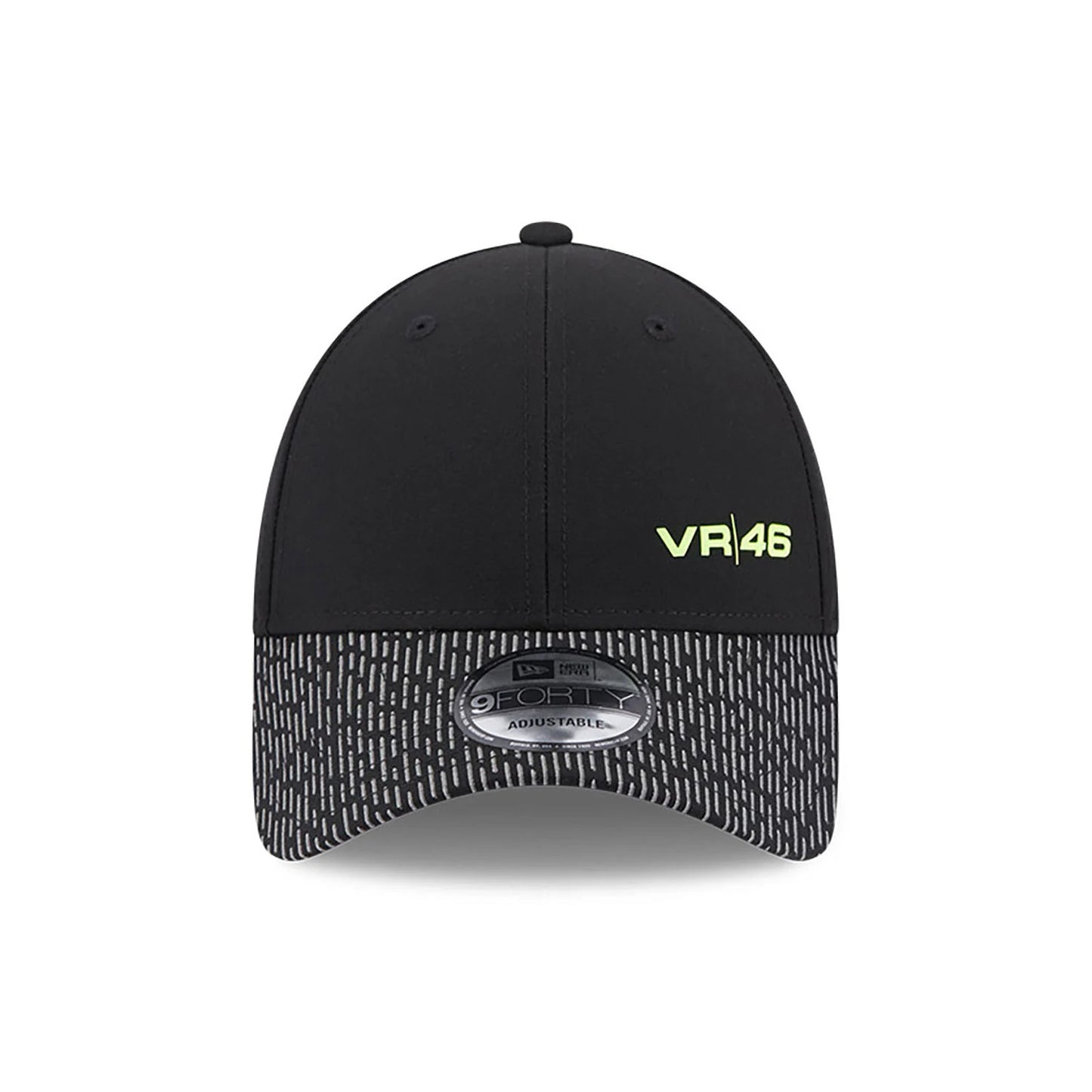 NEW ERA 9forty kappe VR46 reflective verstellbare, Schwarz