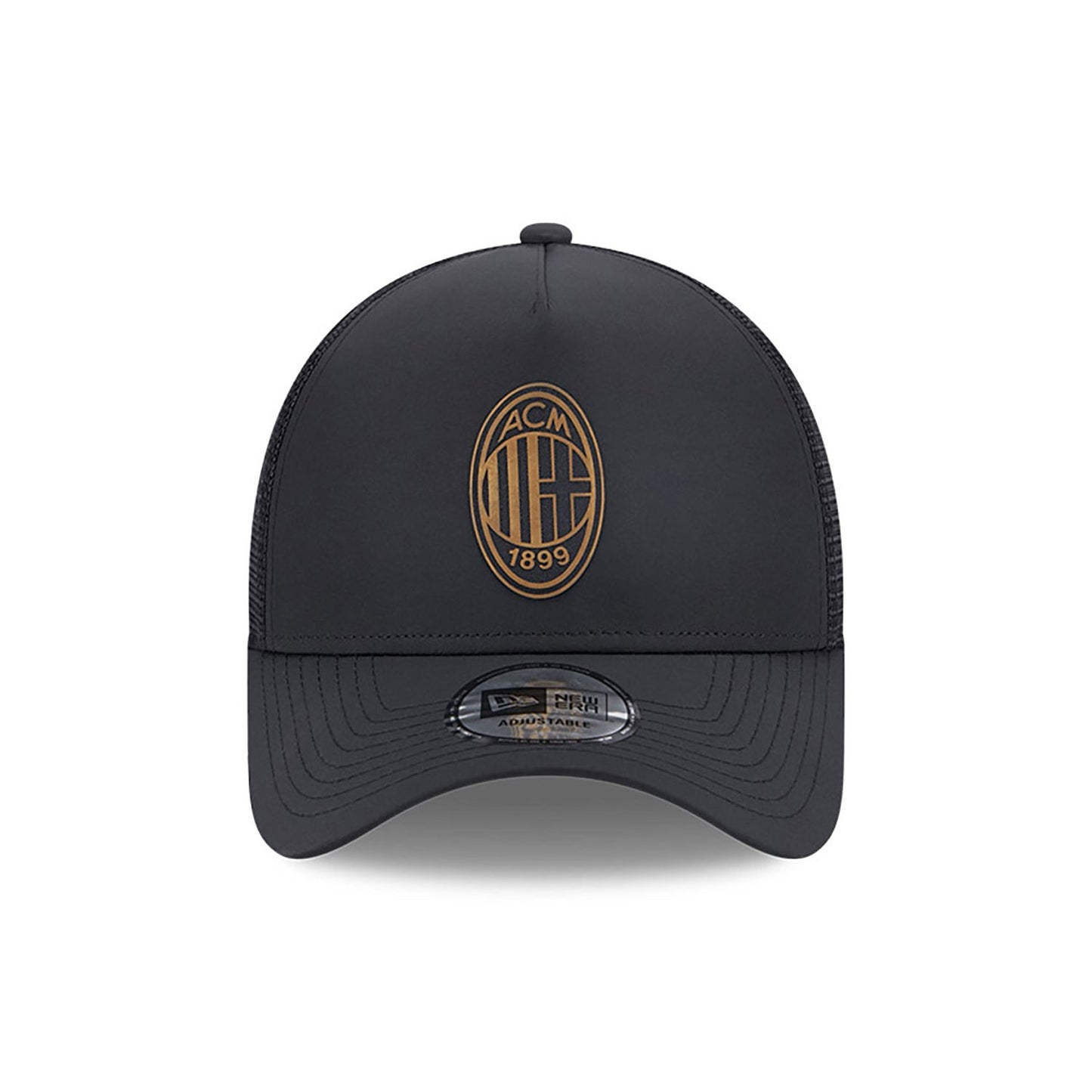 NEW ERA 9forty kappe ac milan a-frame trucker, Schwarz