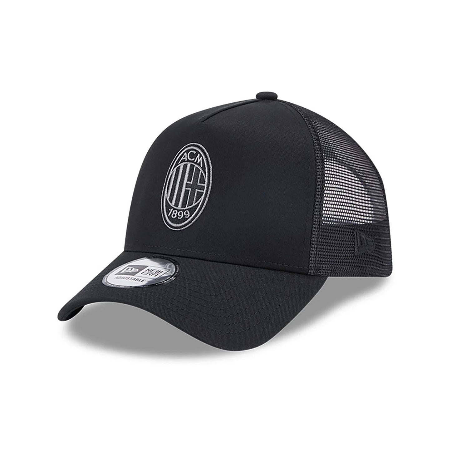 NEW ERA 9forty kappe ac milan trucker, Schwarz