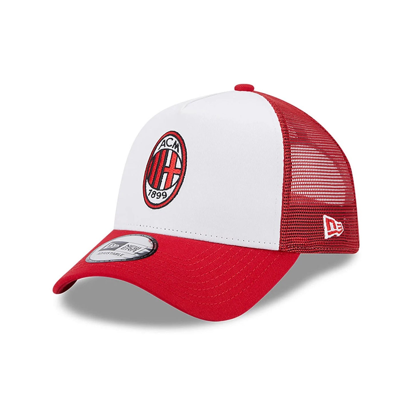 NEW ERA 9forty kappe ac milan trucker, Weiß