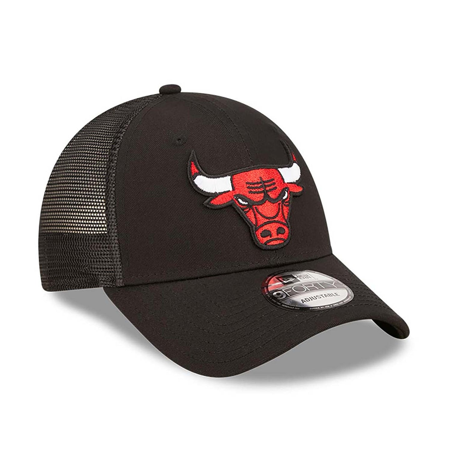 New Era trucker cap chicago bulls home field, Schwarz