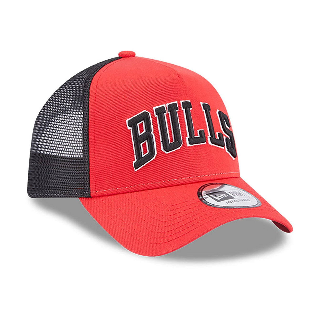 NEW ERA 9forty kappe chicago bulls team script trucker, Rot