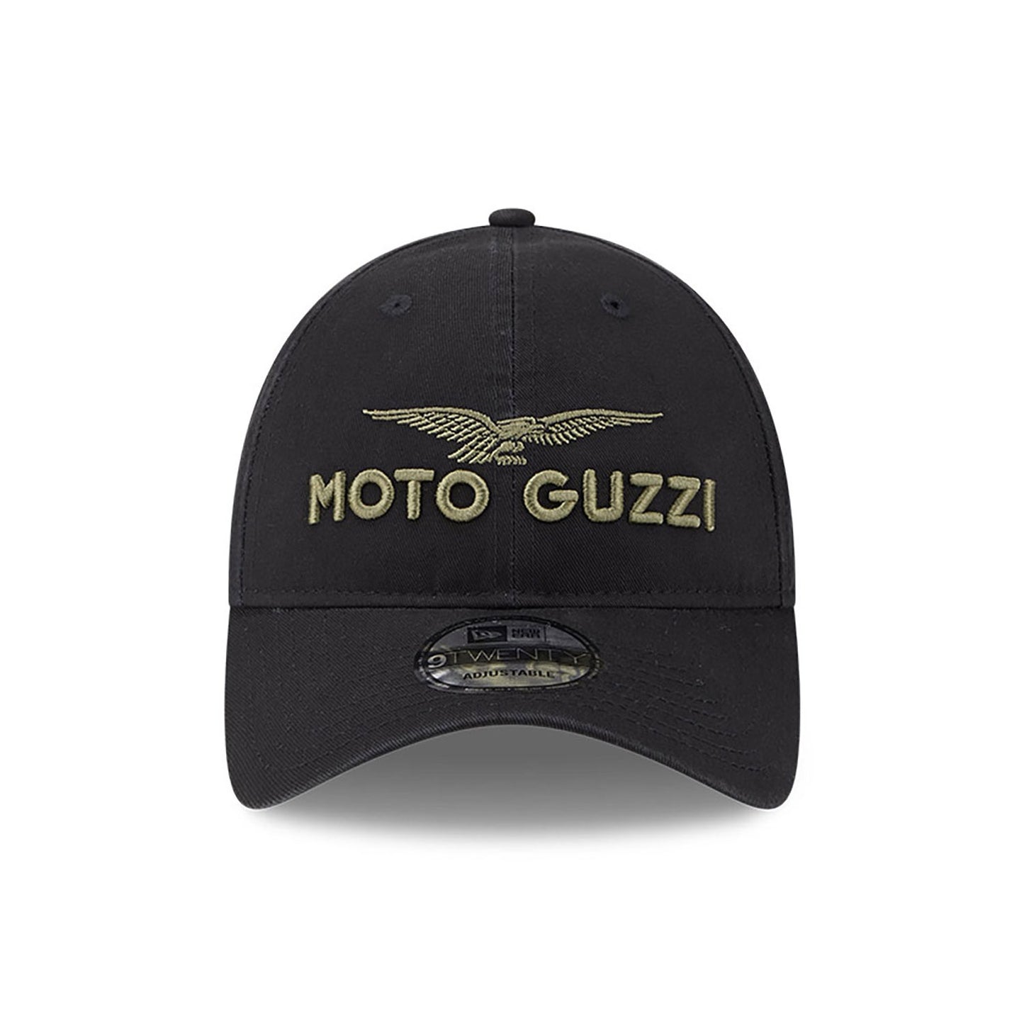 NEW ERA 9twenty kappe moto guzzi washed, Schwarz