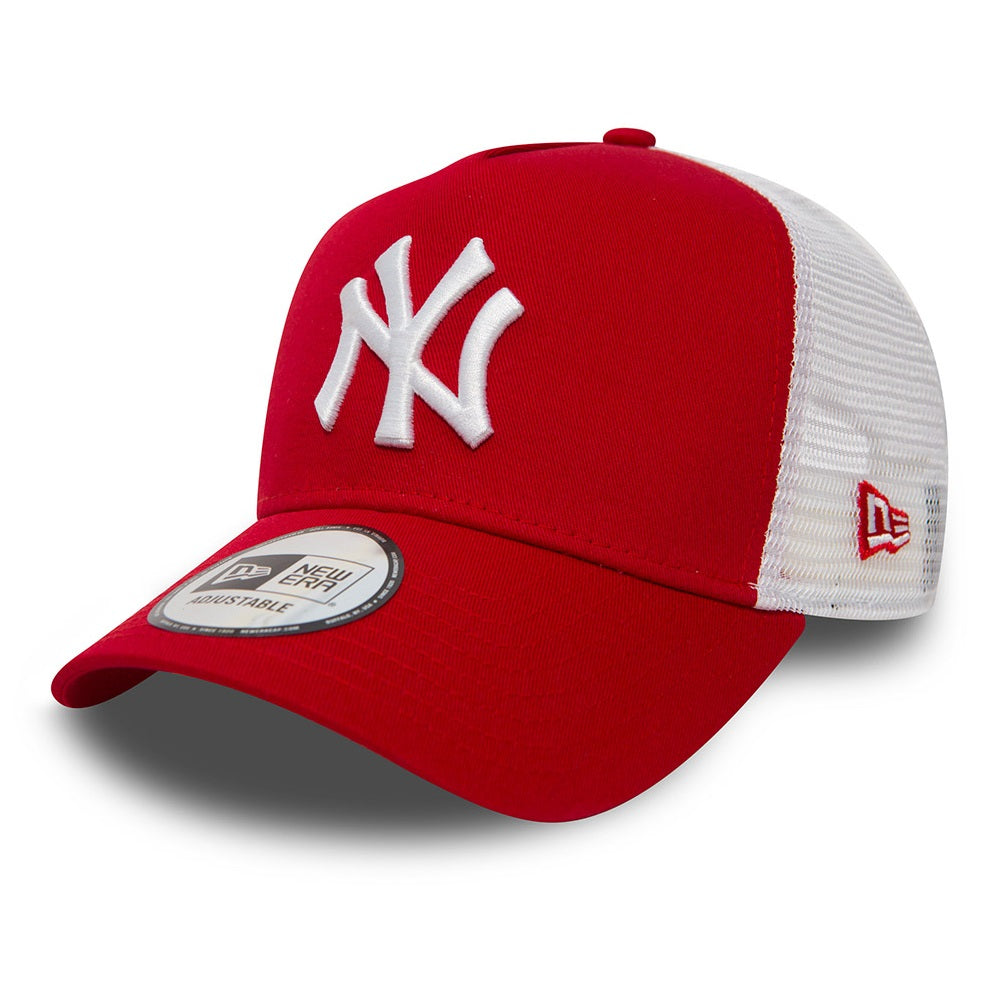 NEW ERA 9forty kappe new york yankees a-frame trucker, Rot