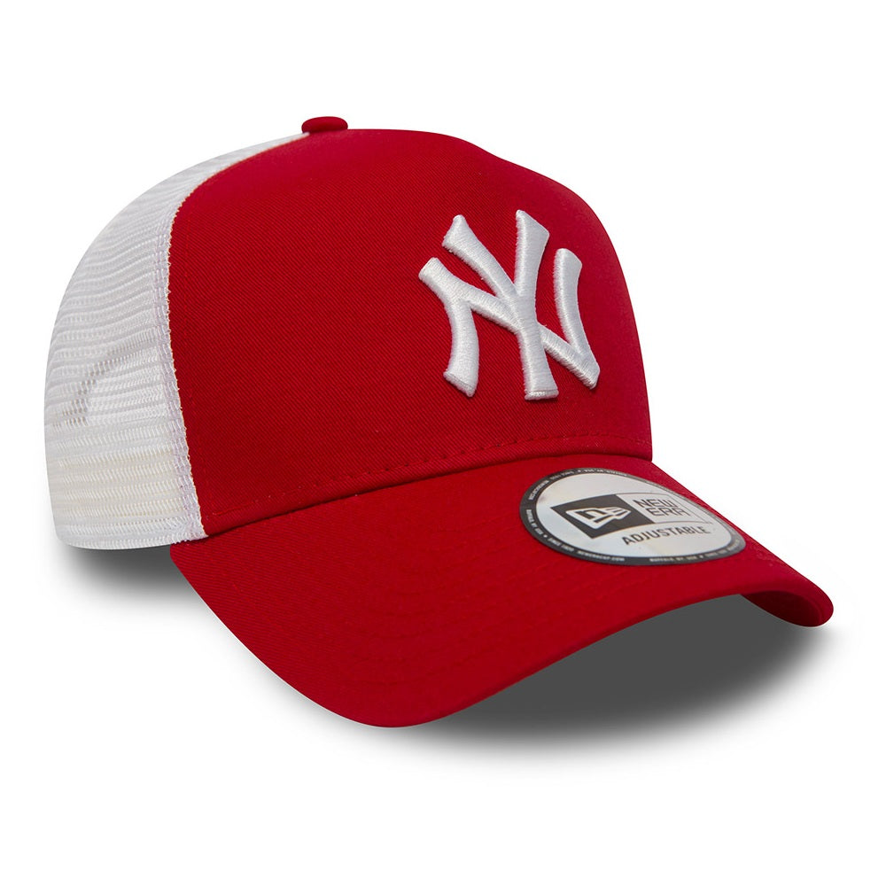 NEW ERA 9forty kappe new york yankees a-frame trucker, Rot