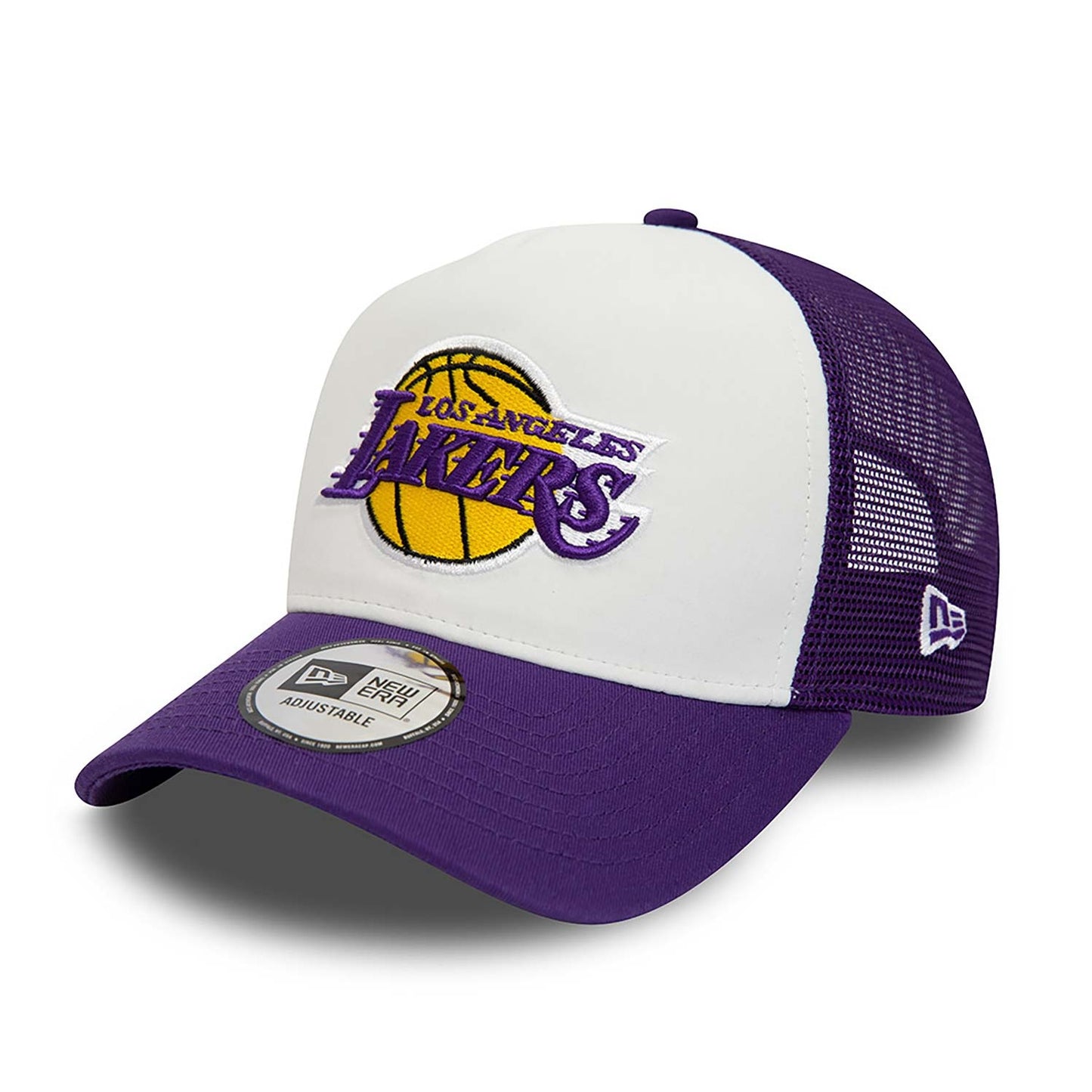 Sapca New Era a-frame trucker block los angeles lakers