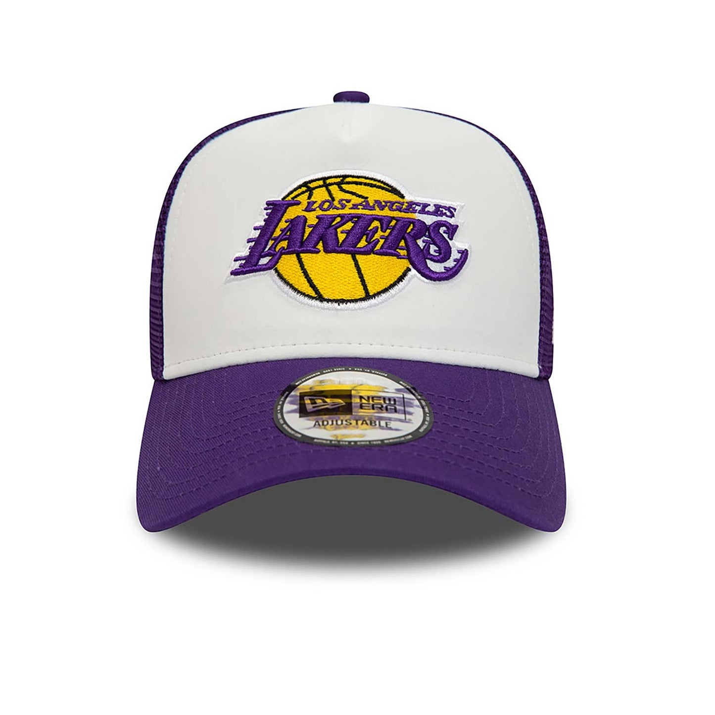 Sapca New Era a-frame trucker block los angeles lakers