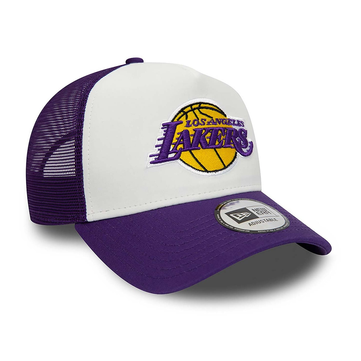 Sapca New Era a-frame trucker block los angeles lakers