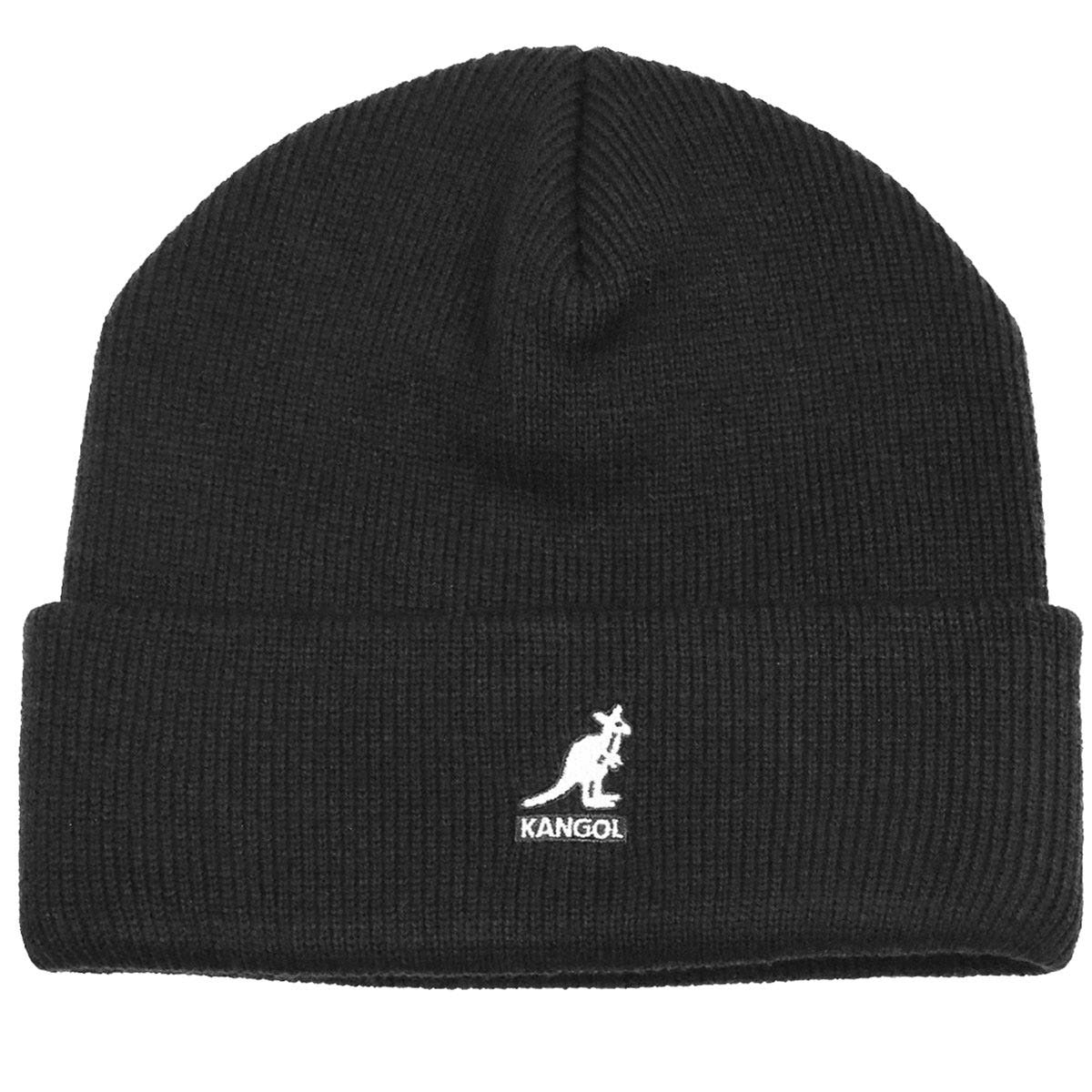 Kangol, Strickmütze acryl pullon, Schwarz/Weiß