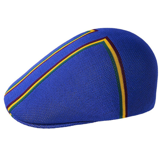 Kangol, basca angle stripe 507, Albastru