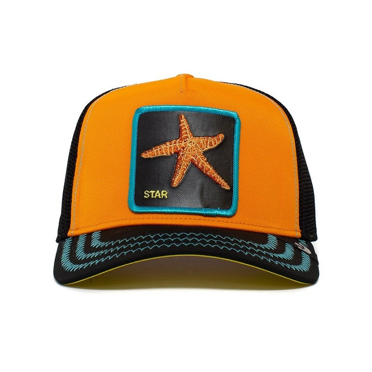 Goorin Bros trucker baby i'm a star cap, Orange