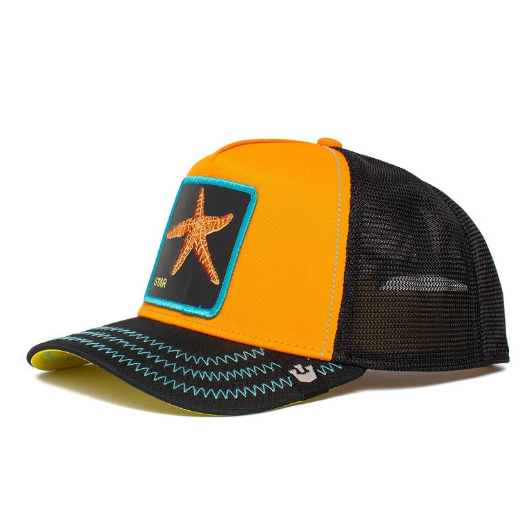 Goorin Bros trucker baby i'm a star cap, Orange