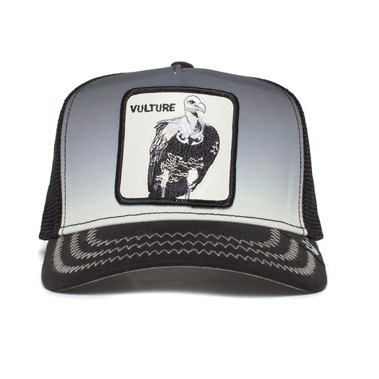 Goorin Bros back of buzzard trucker cap, Schwarz