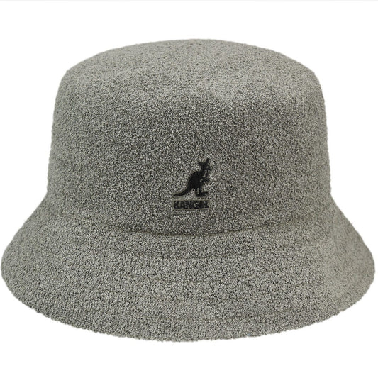 Kangol bermuda bucket fischerhut, Dunkelgrau