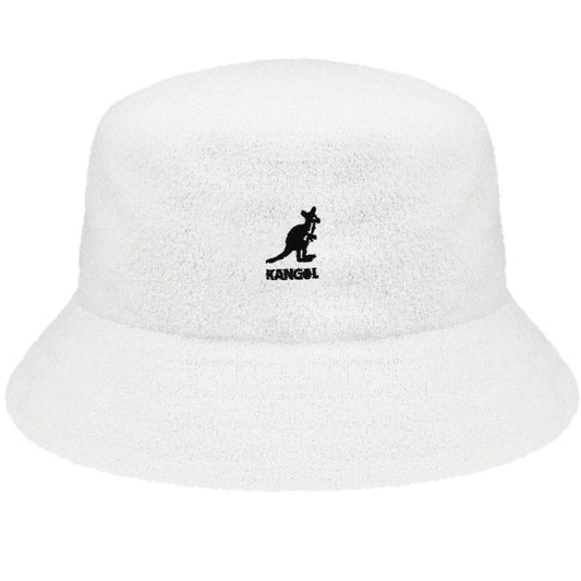 Kangol bermuda bucket fischerhut, Weiß