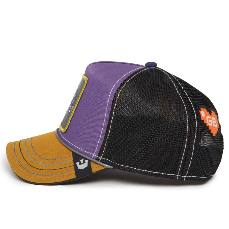 Goorin Bros hammer ans spike trucker cap, Lila