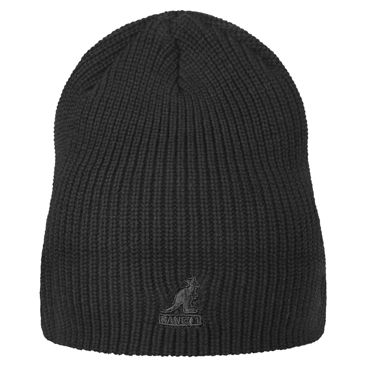 Kangol cardinal 2-way Muetze, Schwarz