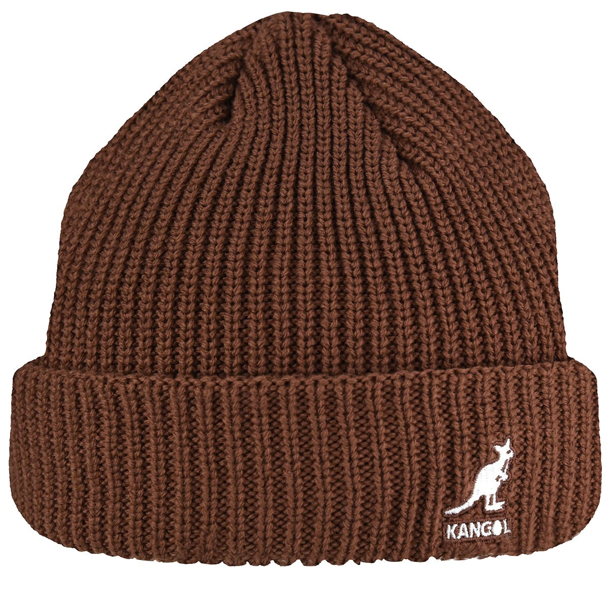 Kangol cardinal 2-way Muetze, Braun